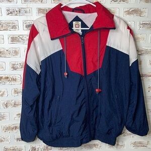 Vintage Rare Bright Sports Club 70s Windbreaker Jacket